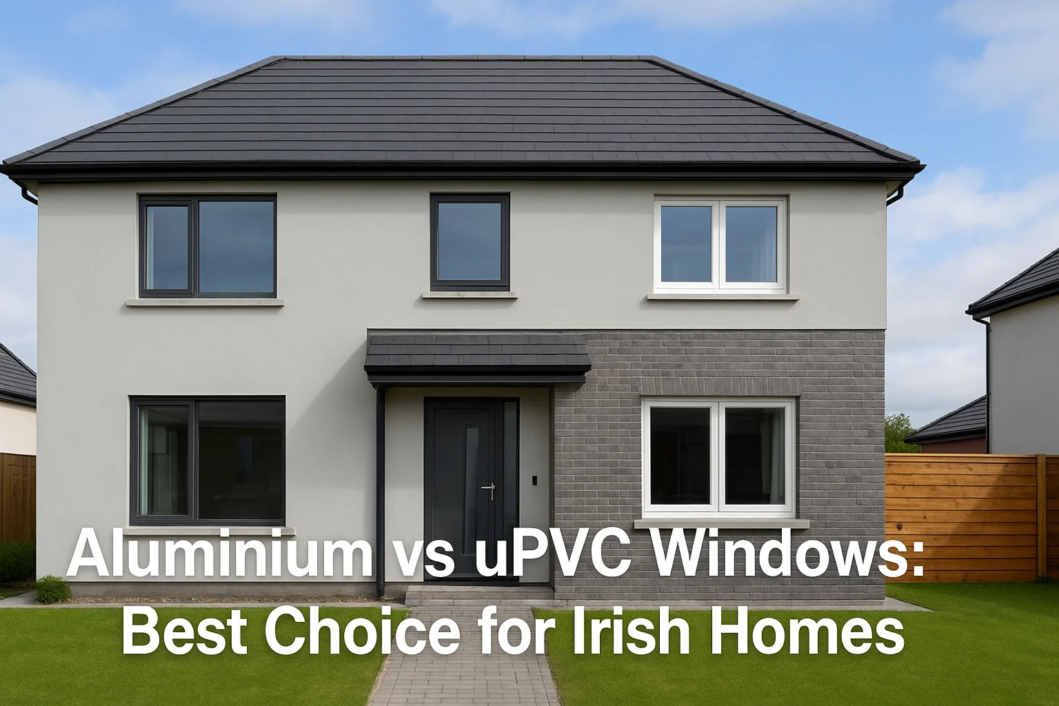 Aluminium vs. uPVC Windows: Which Is Better for Irish Homes?