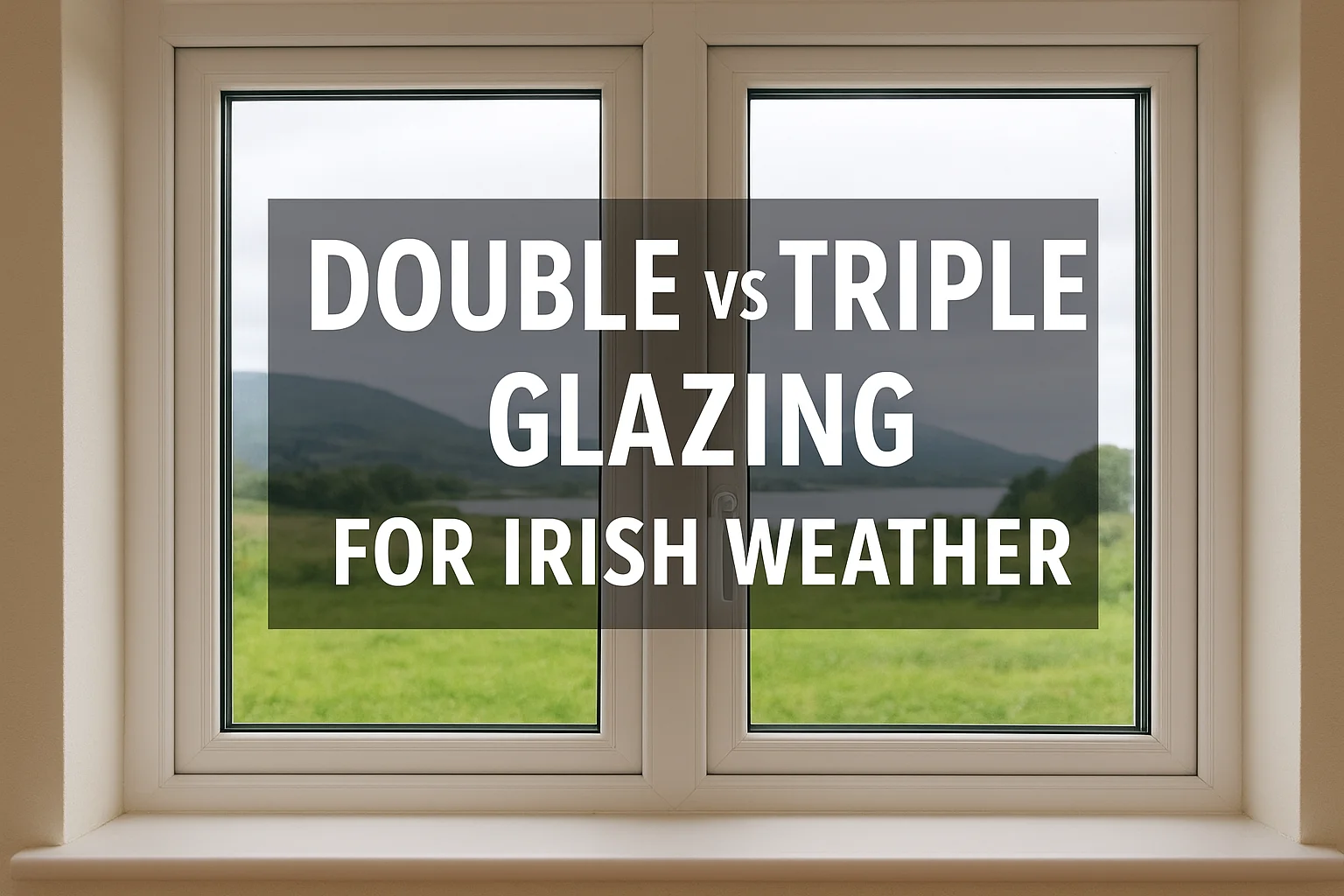 Double vs Triple Glazing Windows for Irish Weather