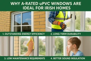 Why A-Rated uPVC Windows Are Ideal for Irish Homes