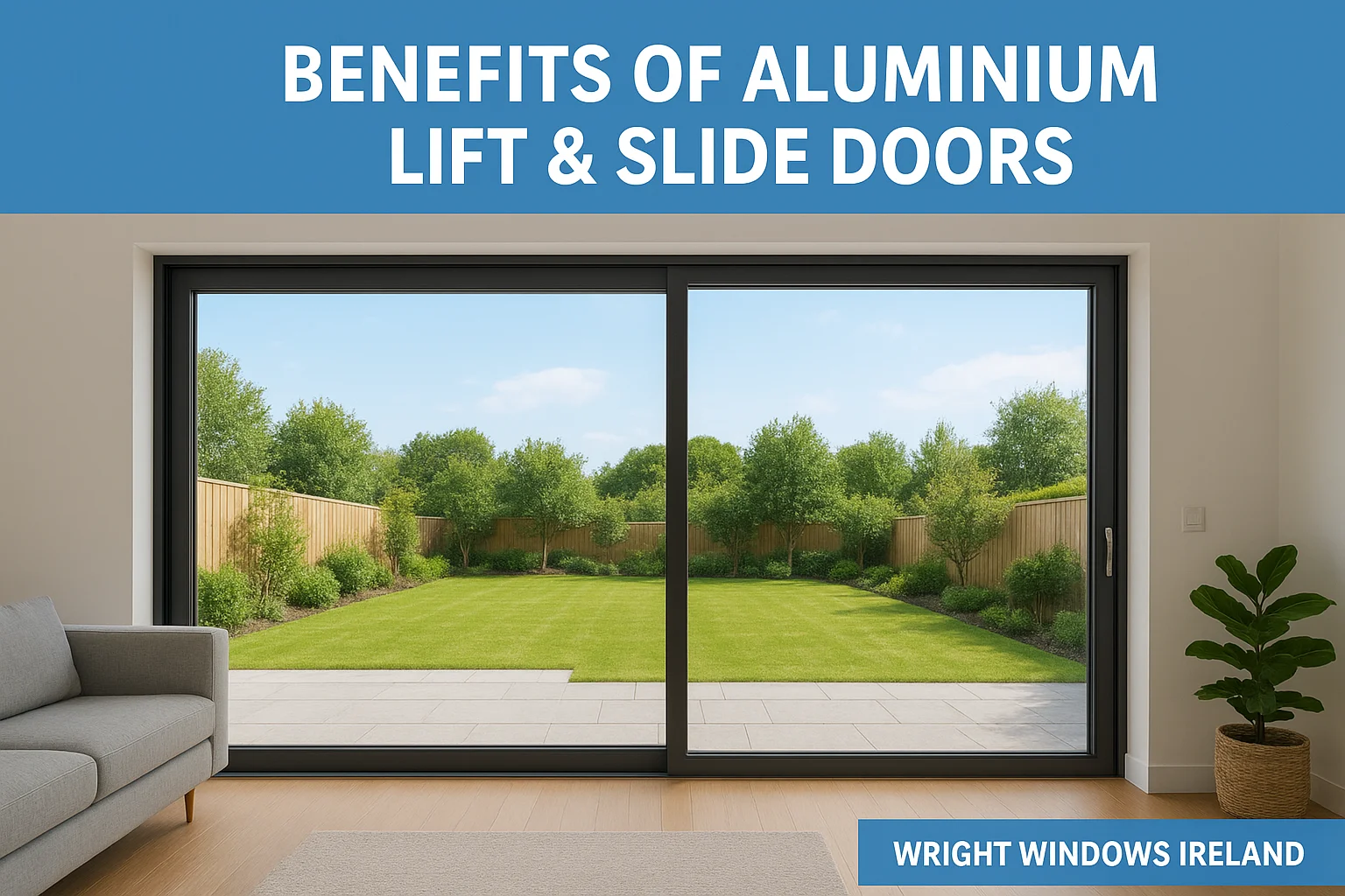 Benefits of Aluminium Lift & Slide Doors: More Light, More Space, Better Efficiency