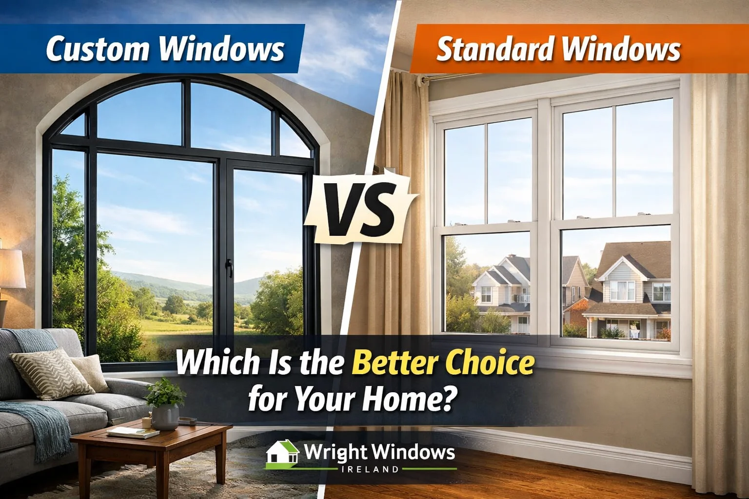 Custom vs Standard Windows: Which Is the Better Choice for Your Home