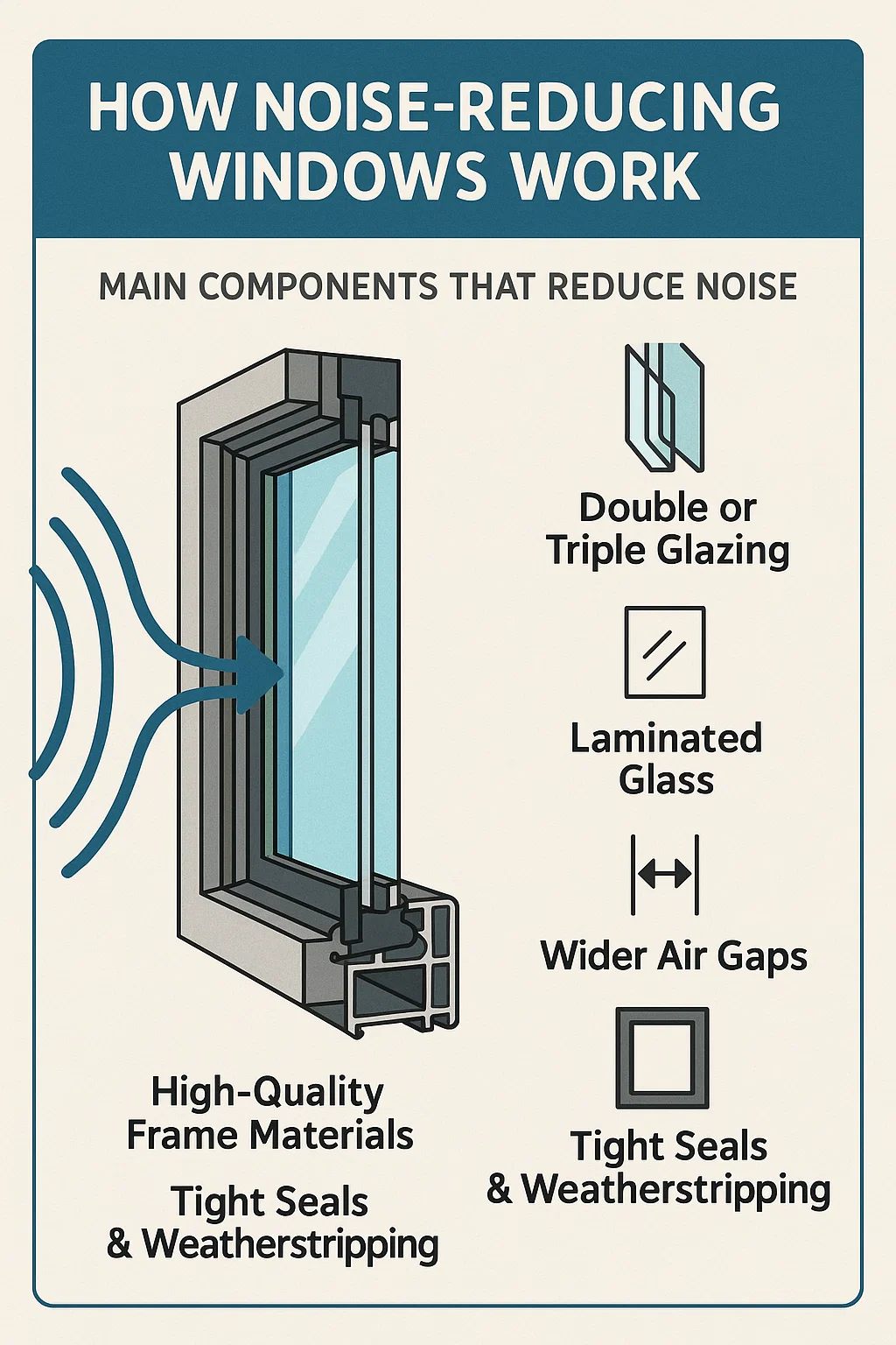 How Noise-Reducing Windows Work