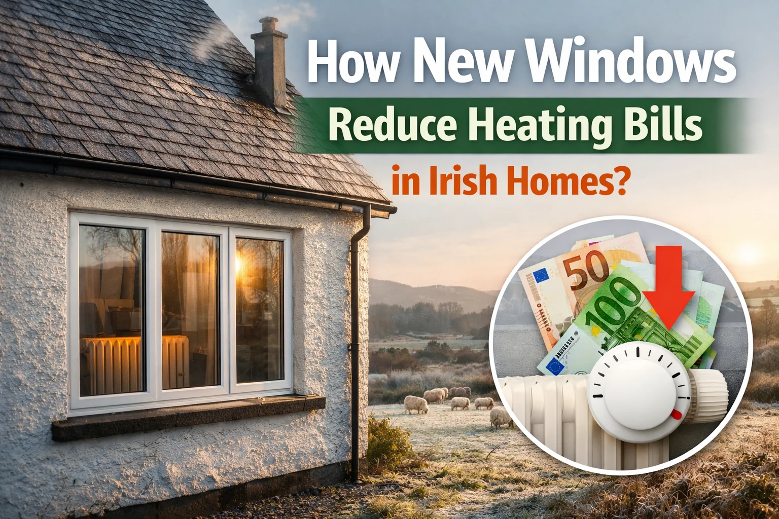 How Much Can New Windows Reduce Heating Bills in Irish Homes?