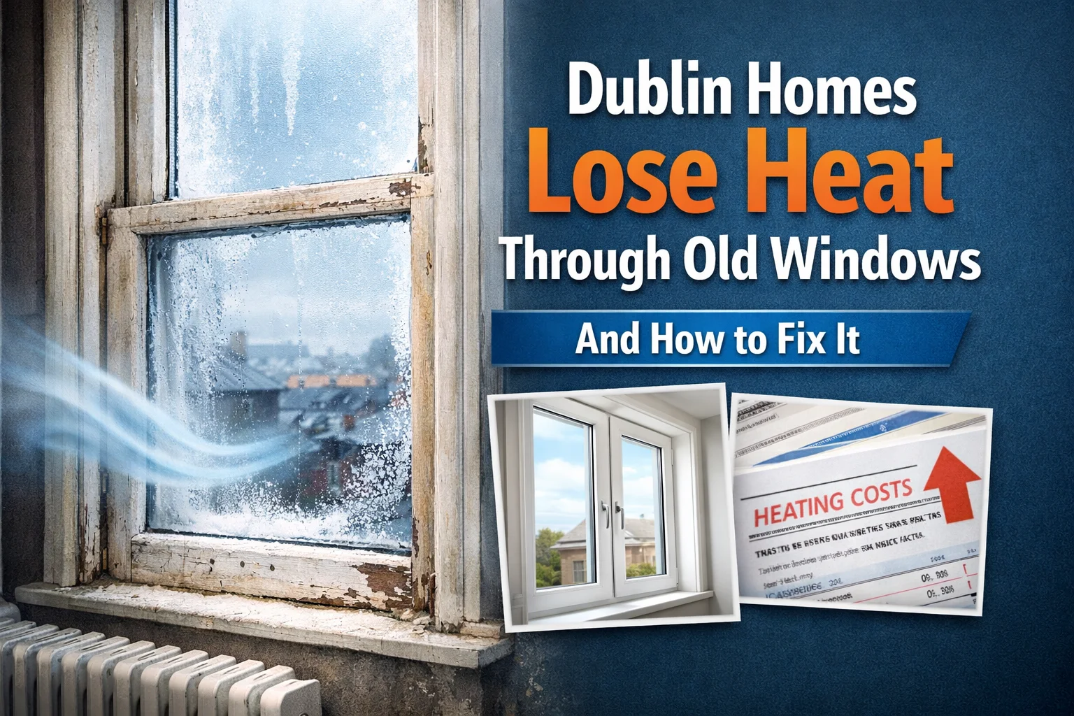 Why Dublin Homes Lose Heat Through Old Windows (And How to Fix It)