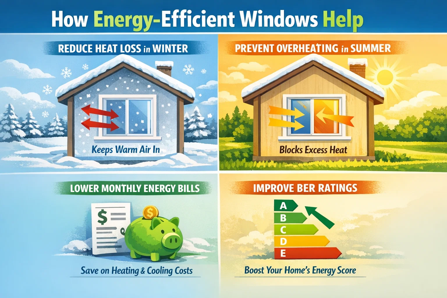 How Energy-Efficient Windows Help