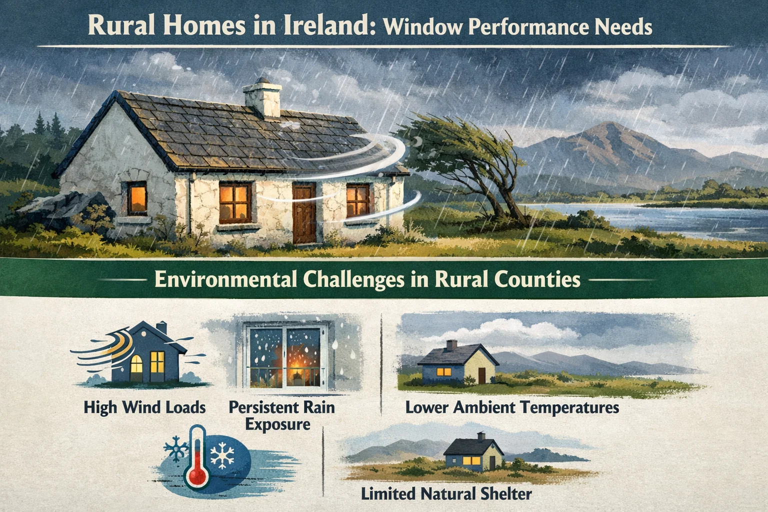 Rural Homes in Ireland: Window Performance Needs