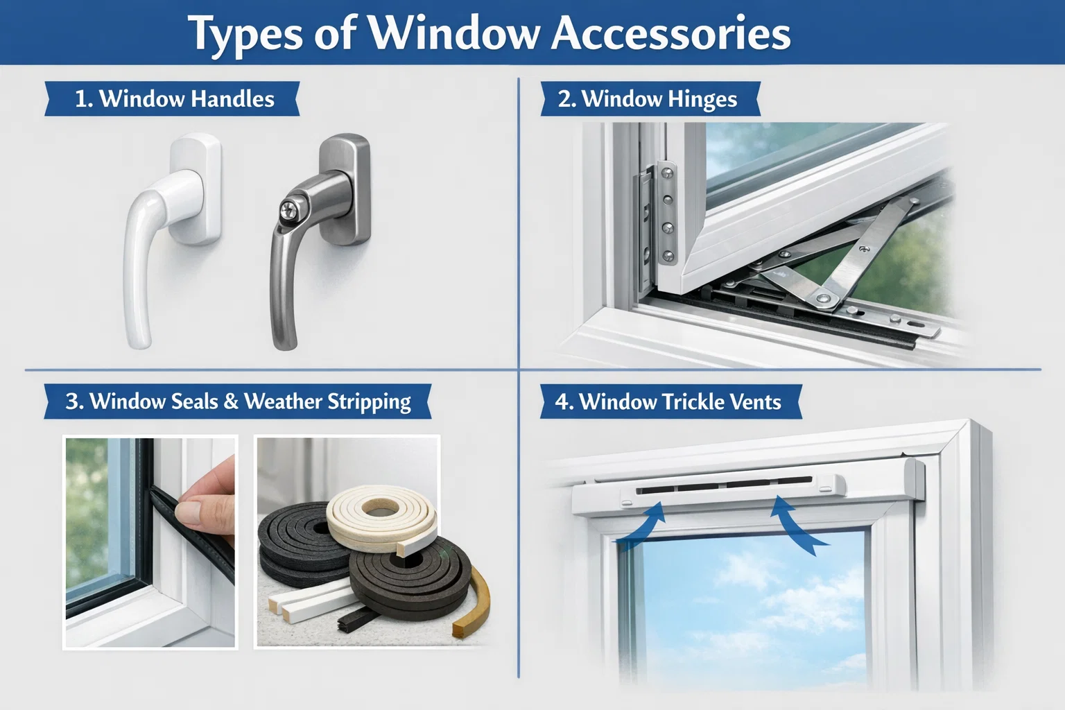 Types of Window Accessories