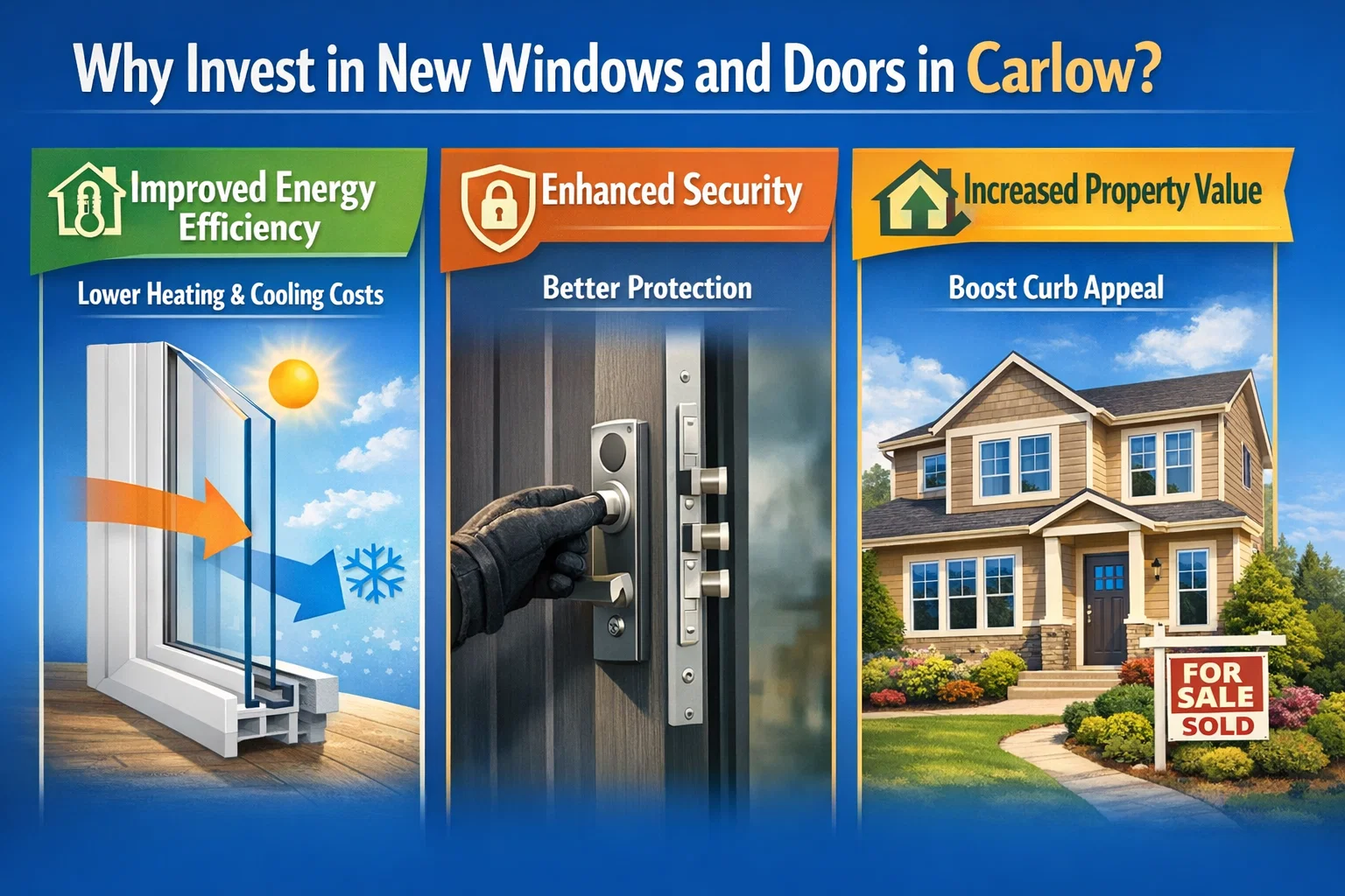 Why Invest in New Windows and Doors in Carlow?
