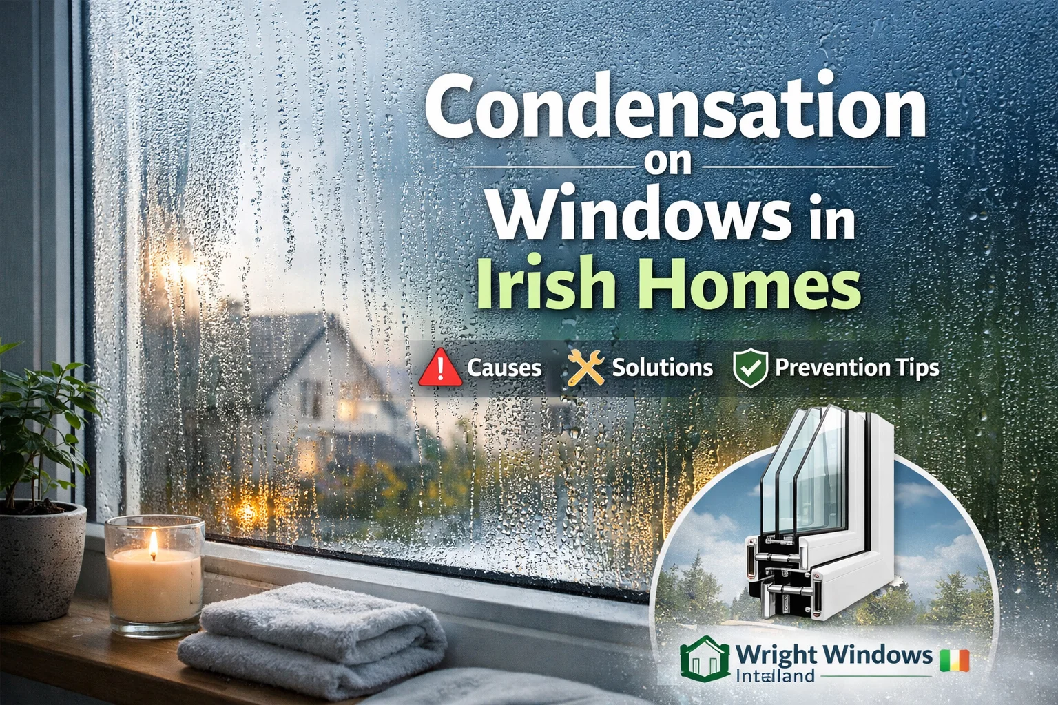 Condensation on Windows in Irish Homes: Causes, Solutions & Prevention Tips