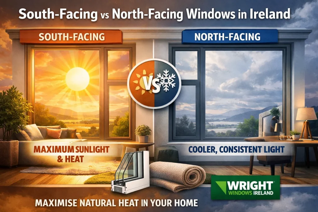 South-Facing vs North-Facing Windows Ireland