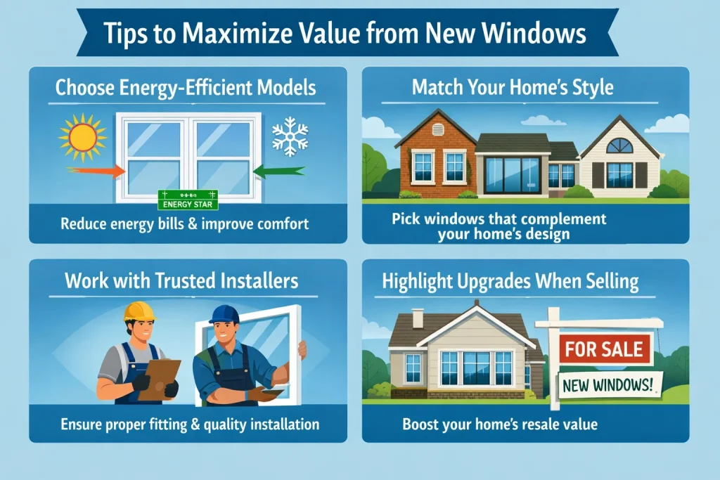 Tips to Maximize Value from New Windows