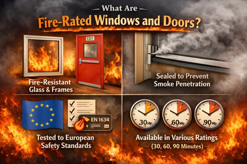 What Are Fire-Rated Windows and Doors?