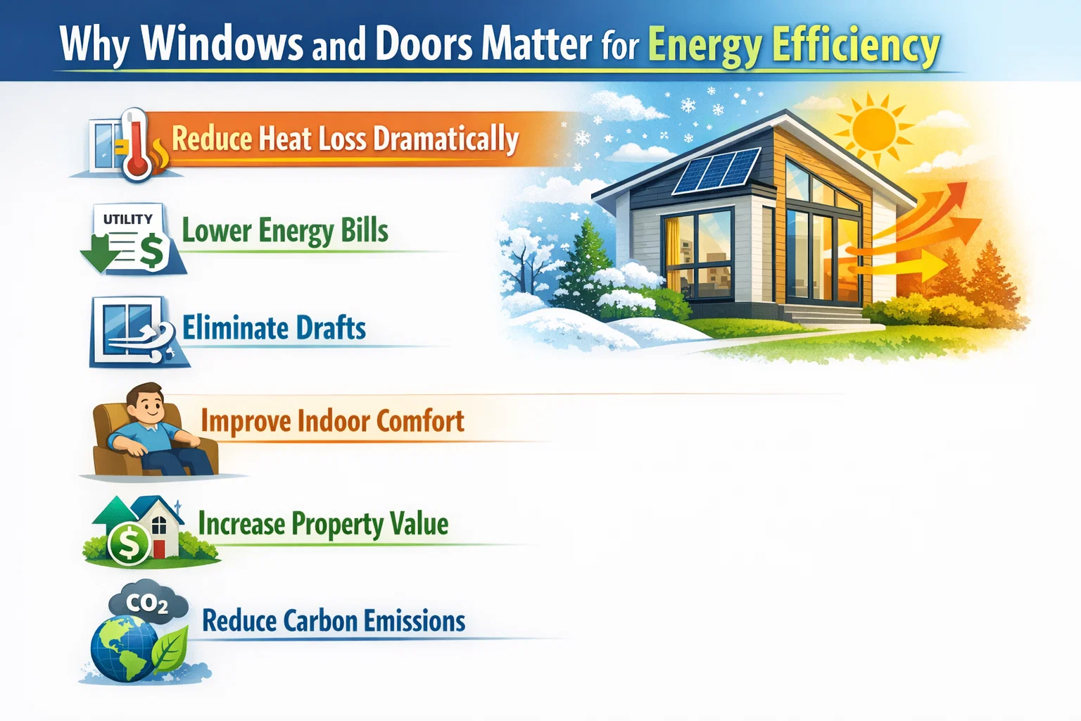 Why Windows and Doors Matter for Energy Efficiency