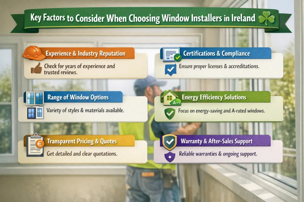 Key Factors to Consider When Choosing Window Installers in Ireland