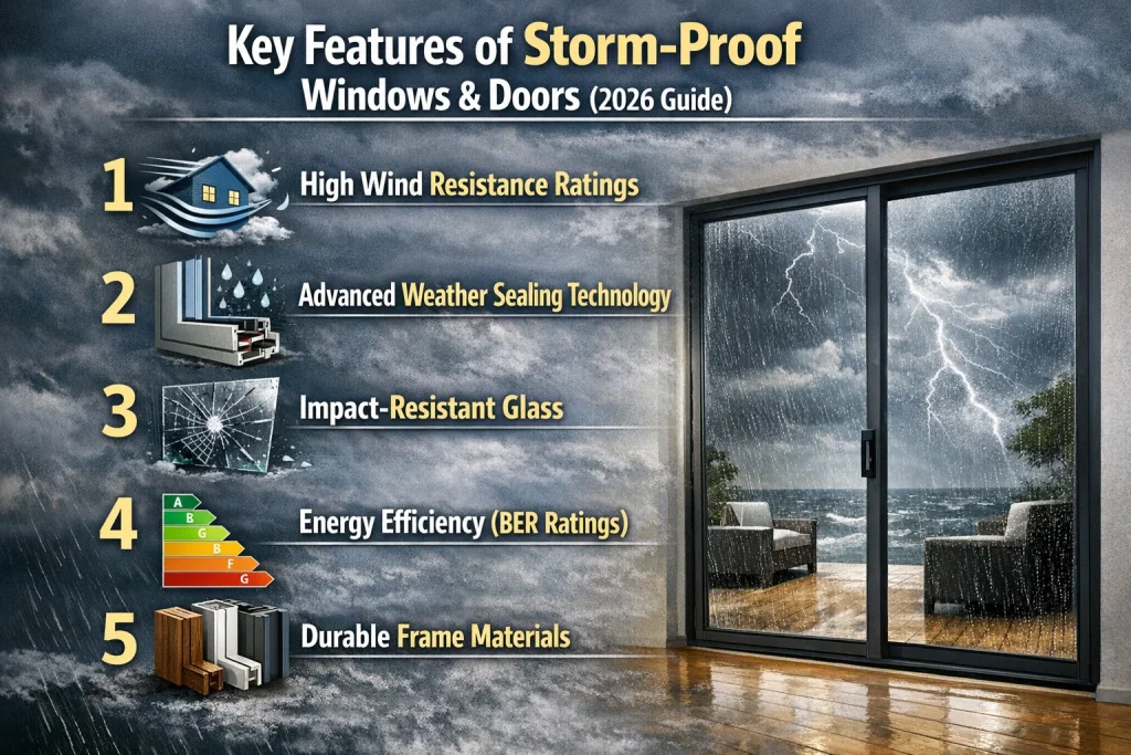 Key Features of Storm-Proof Windows & Doors (2026 Guide)