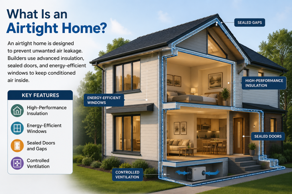 visual representation of What Is an Airtight Home?