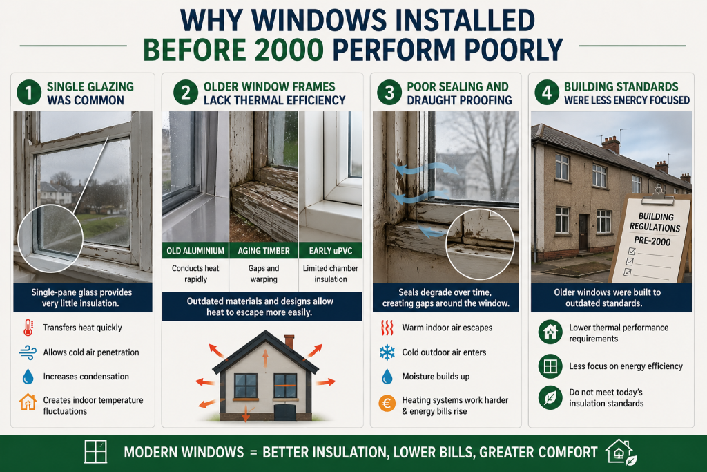 visual representation of Why Windows Installed Before 2000 Perform Poorly