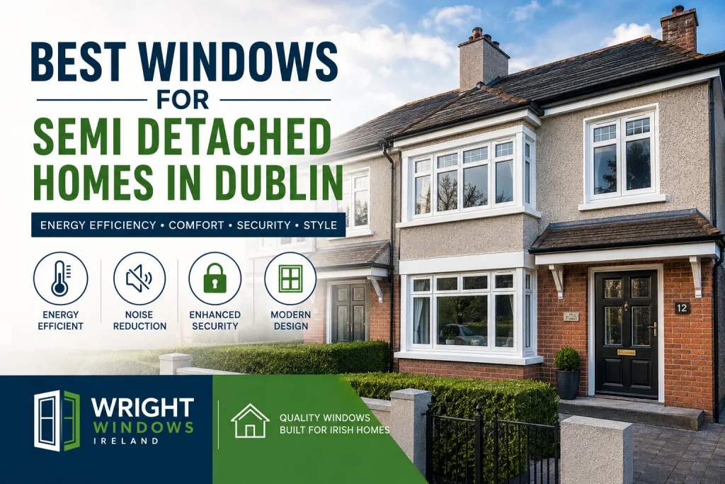 Best Windows for Semi Detached Homes in Dublin