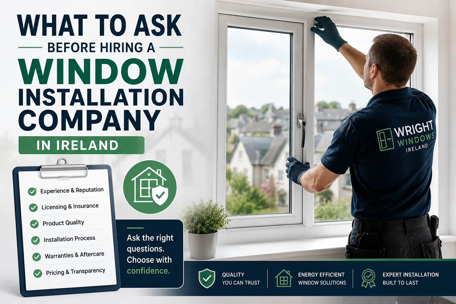 What to Ask Before Hiring a Window Installation Company in Ireland