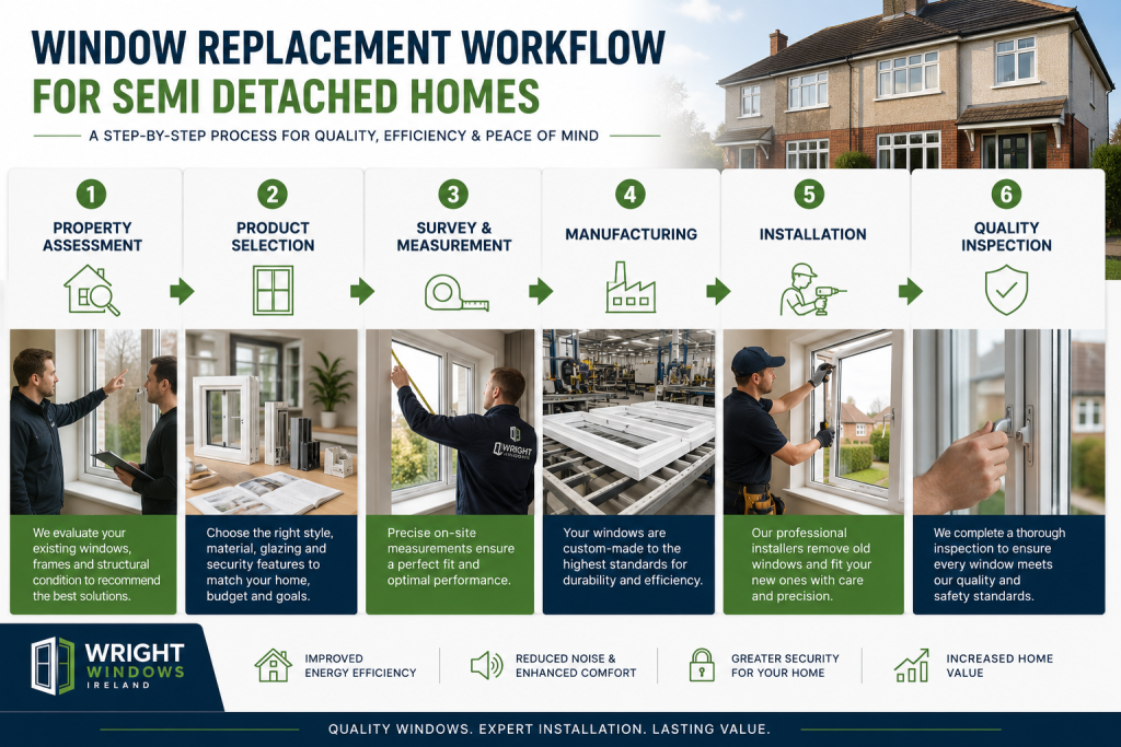 Window Replacement Workflow for Semi Detached Homes