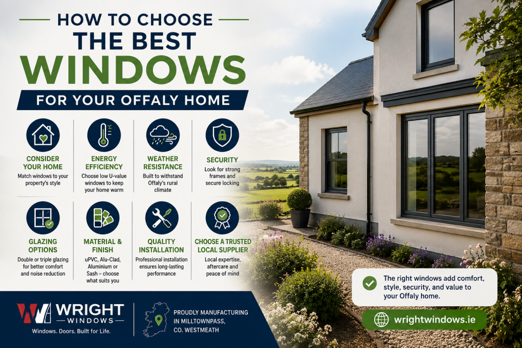 visual representation of How to Choose the Best Windows for Your Offaly Home