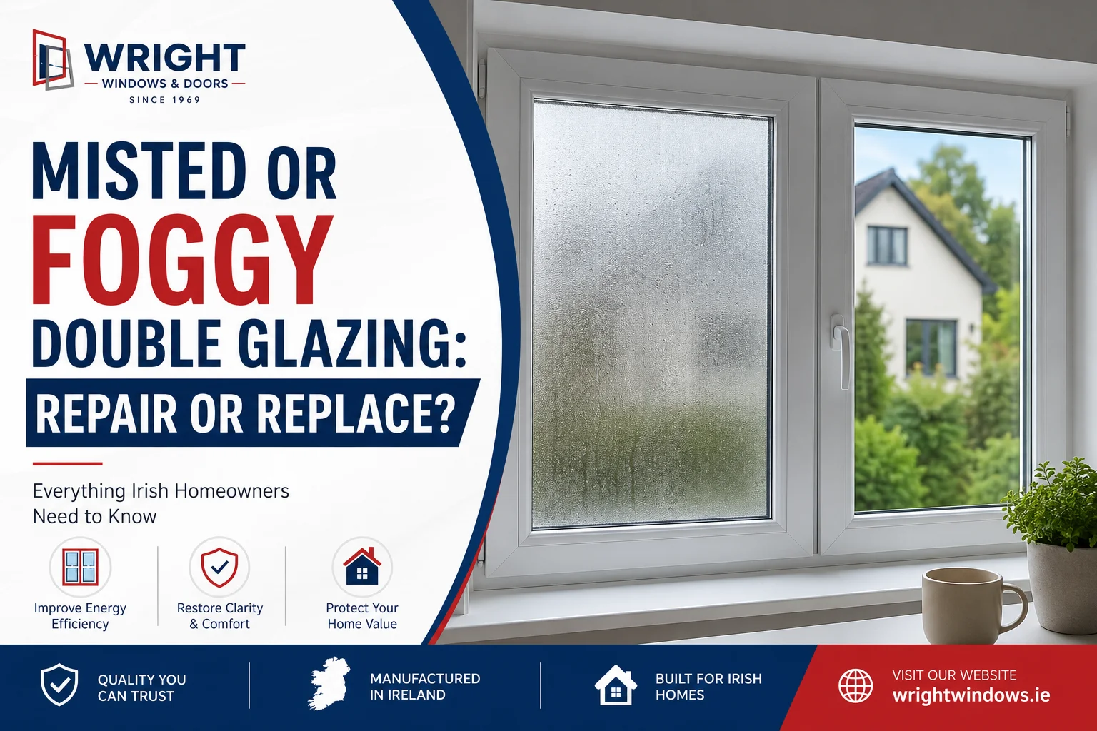 Misted or Foggy Double Glazing: Repair or Replace?