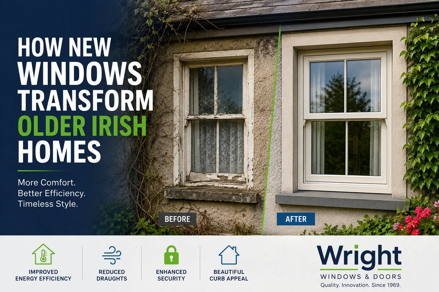 How New Windows Transform Older Irish Homes